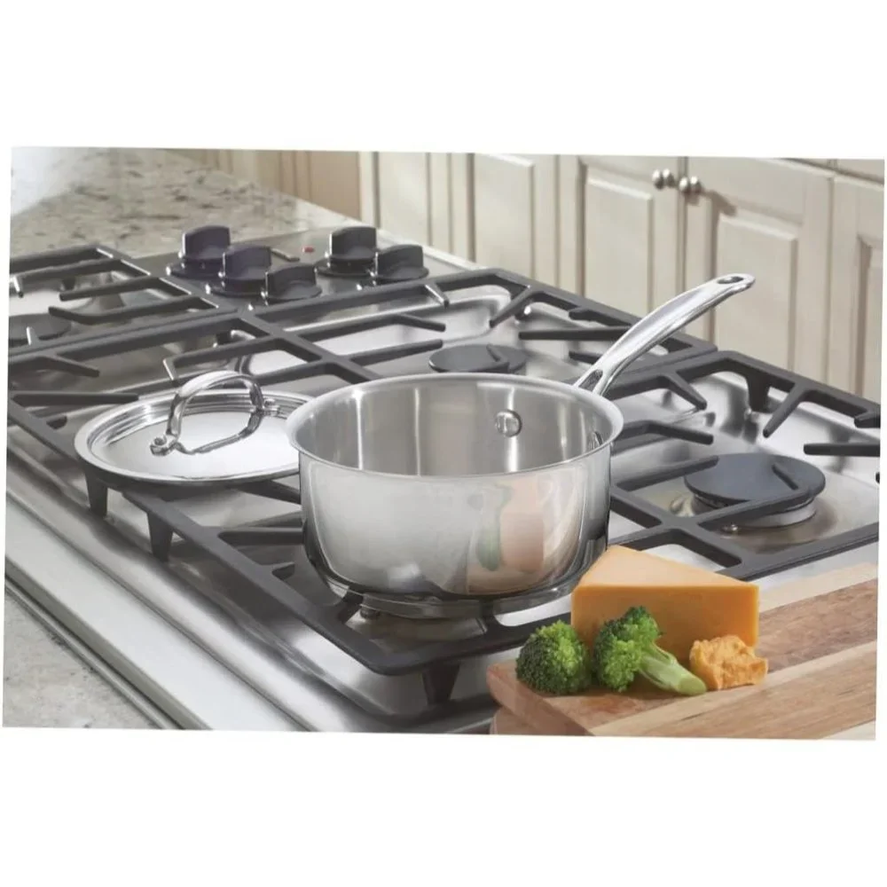 1.5 Quart Stainless Steel Saucepan